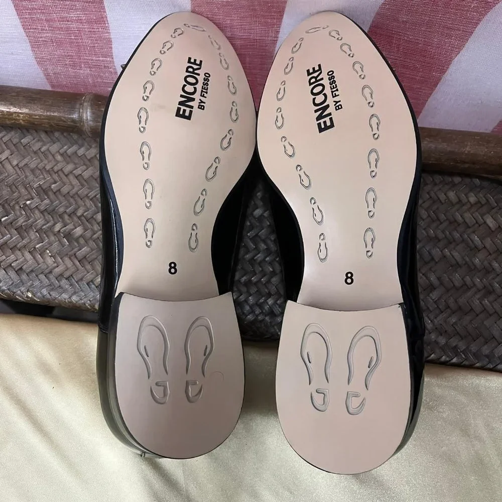 NWB Encore by Fiesso Leather Shoes Sz 8 - Picture 8 of 10
